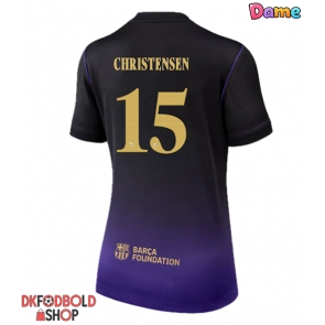 Barcelona Andreas Christensen #15 Udebanetrøje Dame 2026-27 Kort ærmer